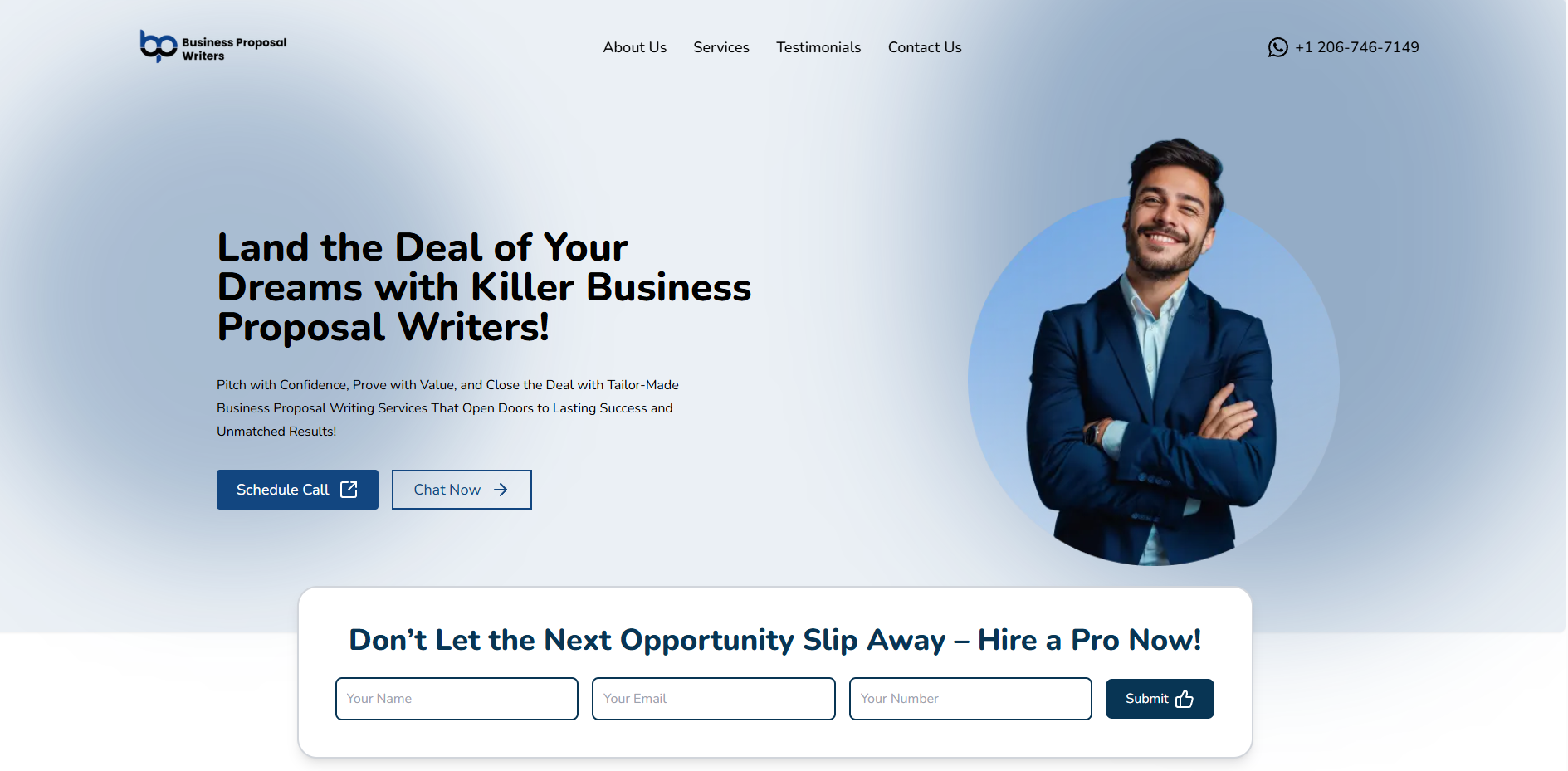 Business Proposal Writing project